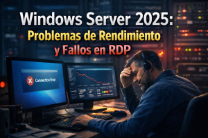 🚨 Windows Server 2025: una versión marcada por problemas de rendimiento, RDP inestable y frustración en producción
