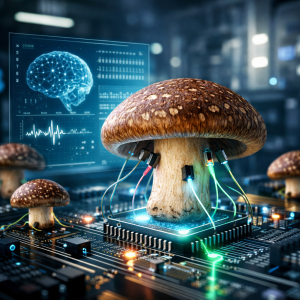 🍄 La RAM del futuro podría cultivarse: científicos logran almacenar datos en setas shiitake